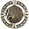 "Music" Medal - 2-1/2"